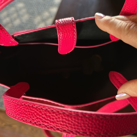NWT Rebecca Minkoff Megan mini tote - acid pink - Picture 3 of 3